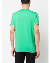 T-shirt à col rond vert menthe Malo