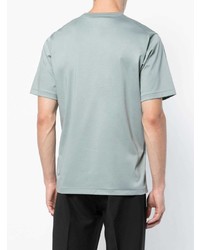 T-shirt à col rond vert menthe Mackintosh 0002