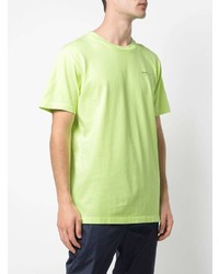 T-shirt à col rond vert menthe Off-White