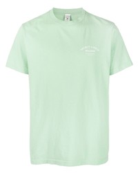 T-shirt à col rond vert menthe Sporty & Rich