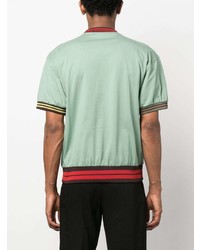 T-shirt à col rond vert menthe Jacquemus