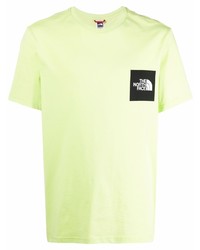 T-shirt à col rond vert menthe The North Face