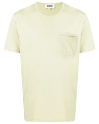 T-shirt à col rond vert menthe YMC