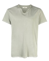 T-shirt à col rond vert menthe Zadig & Voltaire