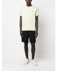 T-shirt à col rond vert menthe PS Paul Smith