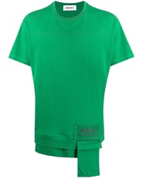 T-shirt à col rond vert Ambush