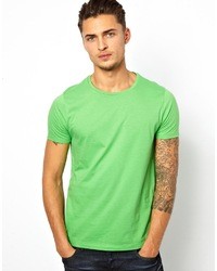 T-shirt à col rond vert Asos