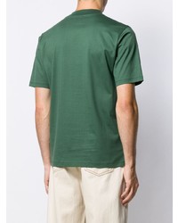 T-shirt à col rond vert Études