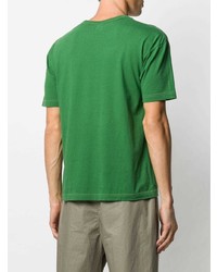 T-shirt à col rond vert VISVIM