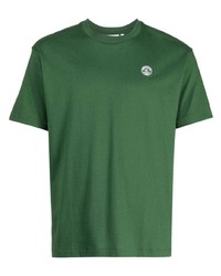T-shirt à col rond vert Chocoolate