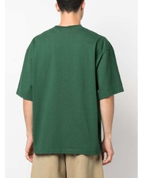 T-shirt à col rond vert Axel Arigato