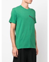 T-shirt à col rond vert Comme Des Garcons SHIRT