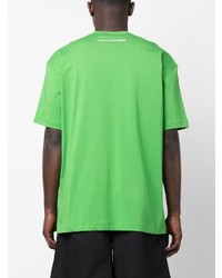 T-shirt à col rond vert Comme Des Garcons SHIRT