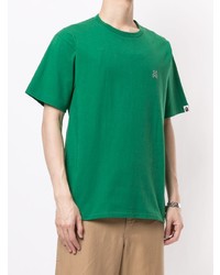 T-shirt à col rond vert A Bathing Ape