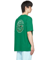 T-shirt à col rond vert Awake NY