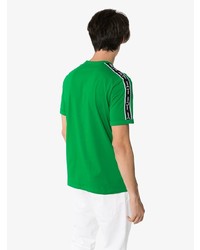 T-shirt à col rond vert Fred Perry