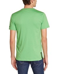 T-shirt à col rond vert Millet
