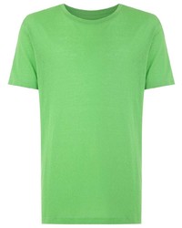 T-shirt à col rond vert OSKLEN