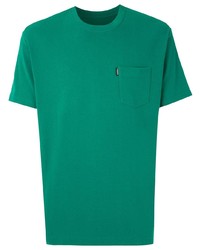 T-shirt à col rond vert OSKLEN