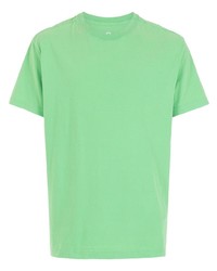 T-shirt à col rond vert OSKLEN