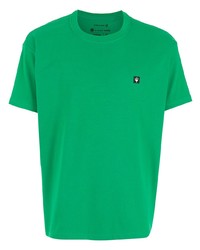 T-shirt à col rond vert OSKLEN