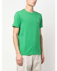 T-shirt à col rond vert Polo Ralph Lauren
