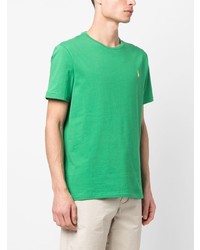 T-shirt à col rond vert Polo Ralph Lauren