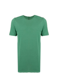 T-shirt à col rond vert Rick Owens DRKSHDW