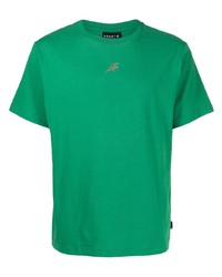 T-shirt à col rond vert SPORT b. by agnès b.