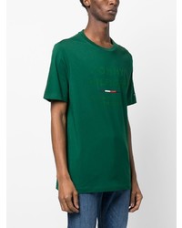 T-shirt à col rond vert Tommy Hilfiger