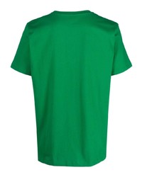 T-shirt à col rond vert Dondup