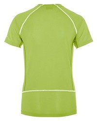 T-shirt à col rond vert Vaude
