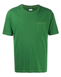 T-shirt à col rond vert VISVIM