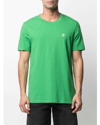 T-shirt à col rond vert Zadig & Voltaire