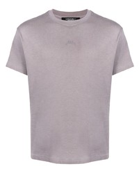 T-shirt à col rond violet clair A-Cold-Wall*