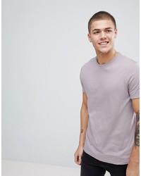 T-shirt à col rond violet clair ASOS DESIGN
