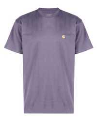 T-shirt à col rond violet clair Carhartt WIP