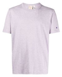 T-shirt à col rond violet clair Champion
