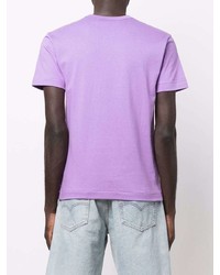 T-shirt à col rond violet clair Comme Des Garcons Play