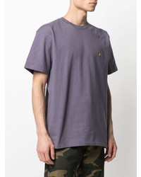 T-shirt à col rond violet clair Carhartt WIP