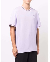 T-shirt à col rond violet clair Puma
