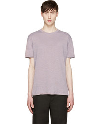 T-shirt à col rond violet clair Fanmail