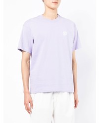 T-shirt à col rond violet clair Chocoolate