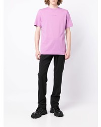 T-shirt à col rond violet clair 1017 Alyx 9Sm