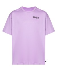 T-shirt à col rond violet clair Nike