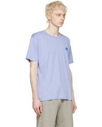 T-shirt à col rond violet clair Acne Studios