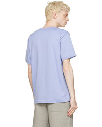 T-shirt à col rond violet clair Acne Studios