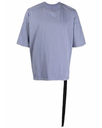 T-shirt à col rond violet clair Rick Owens DRKSHDW