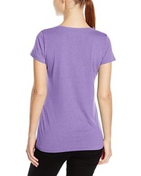 T-shirt à col rond violet clair Stedman Apparel