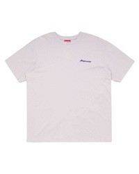 T-shirt à col rond violet clair Supreme